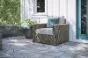 6801-10 Boca Raton Gray Outdoor Arm Chair