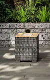 Boca Raton Brown Outdoor Side Table