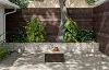 Palm Springs Brown Outdoor Storage Table