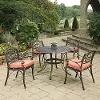 Sanibel 42 Bronze 5 Piece Outdoor Dining Set