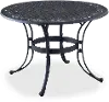 6654-30 Sanibel 42 Black Outdoor Dining Table
