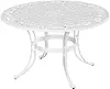 6652-30 Sanibel 42 White Outdoor Dining Table