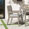 5675-81 Sustain Brown Outdoor Dining Armchair set of Two