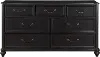 Herman Charcoal Brown Dresser