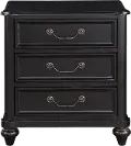 Herman Charcoal Brown Nightstand