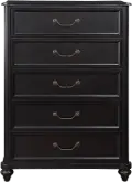 Herman Charcoal Brown Chest of Drawers