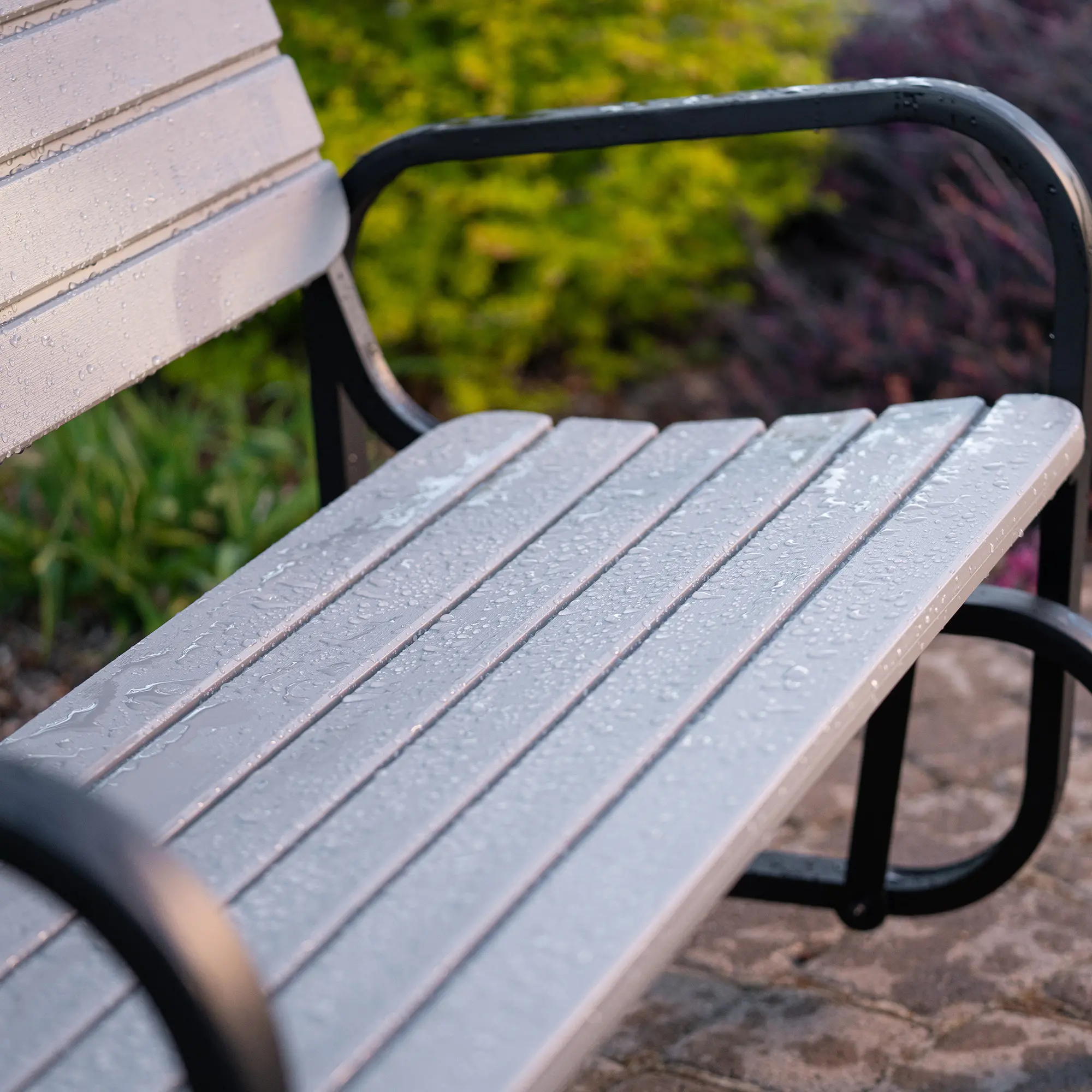 60361 Lifetime Large Outdoor Glider Bench-8