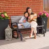60361 Lifetime Outdoor Glider Bench