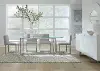 Eliza Glass 5 Piece Dining Room Set