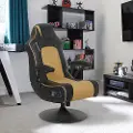 Torque Gold Padded Armrests Gaming Chair