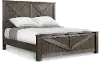 Mossley Brown Queen Bed
