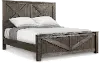 Mossley Brown King Bed