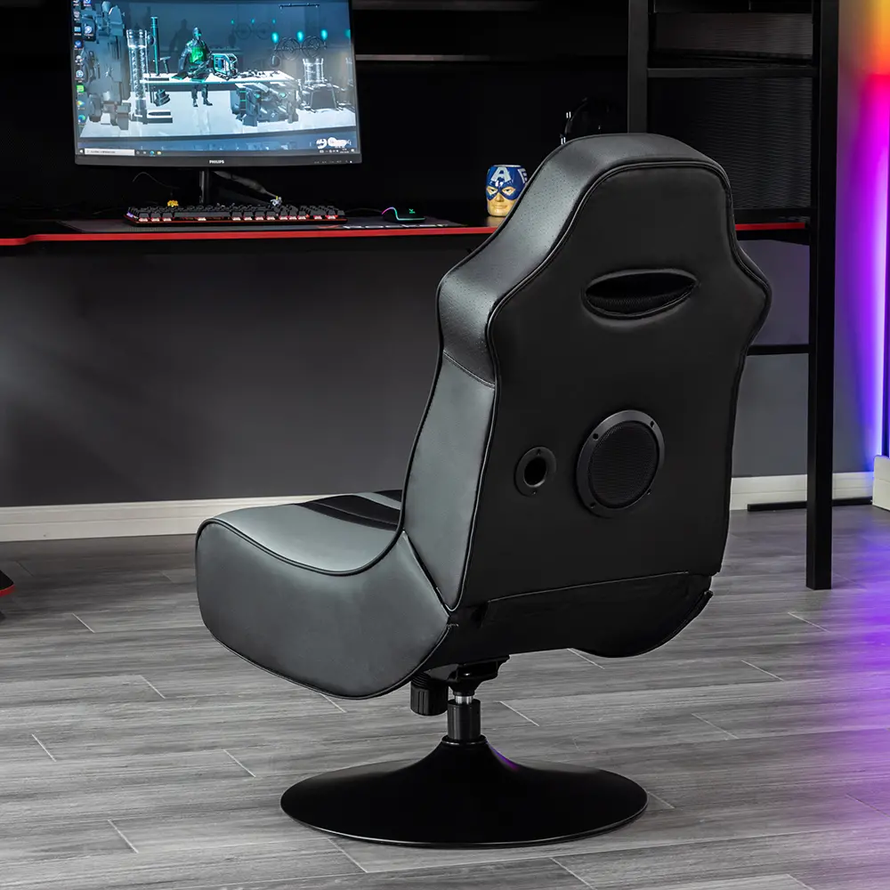 Nebula Pedestal Gaming Chair Black 2.1 Bluetooth Audio-4