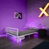 Basecamp White Full Gaming Bed with Storage