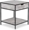 Edgewood Gray End Table