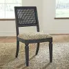 Caruso Heights Charcoal Dining Chair