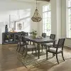 Caruso Heights Charcoal 7 Piece Dining Room Set