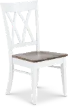 Cascades Emmet White Dining Room Chair
