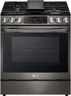 LSDL6336D LG 6.3 cu ft Dual Fuel Range with InstaView - Stainless Steel