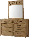 Bozeman Brown Dresser