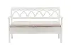 Winslett White Storage Bench