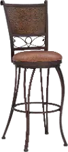 Bernet Copper Stamp Barstool