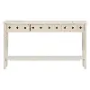 Sadie Cream Long Console Table