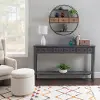 Sadie Gray Long Console Table