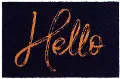 104752436 Canty Hello Black Doormat