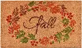 105051729 Fall Wreath Doormat