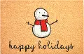 107321729 Happy Snowman Doormat