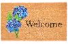 107131729 Hydrangea Welcome Doormat