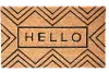 Chevron Hello Doormat