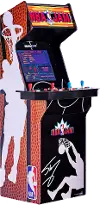 NBS-A-200811 Arcade1Up NBA JAM SHAQ Edition 19 Arcade with Lit Marque