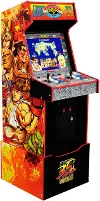 STF-A-202110 Arcade1Up Capcom Street Fighter II: Champion Turbo Legacy Edition with Riser & Lit Marque Arcade