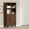 13868 Helsy Walnut Brown Office Cabinet - South Shore