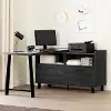 13332 Kozack Gray Oak L-Desk - South Shore