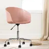 100403 Flam Pink Swivel Office Chair