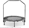 Marcy Black Trampoline Cardio Trainer with Handle
