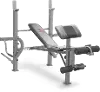 Marcy Standard Weight Bench with Butterfly and Leg Developer