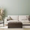 Antonio Dark Brown Tufted Storage Ottoman