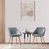 Ayla Gray Velvet Side Chair