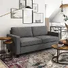 Georgia Gray Fabric Sofa