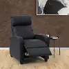 CorLiving Oren PU Recliner in Black