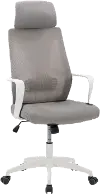 CorLiving Workspace Mesh Back Grey and White Office Chair