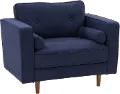 Mulberry Navy Upholstered Accent Chair