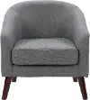 Elwood Gray Modern Tub Chair