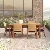 Mili Navy 7 Piece Outdoor Dining Set