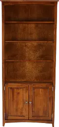 Lancaster Tuscan Brown Bookcase