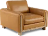 Kinsley Tan Leather Chair